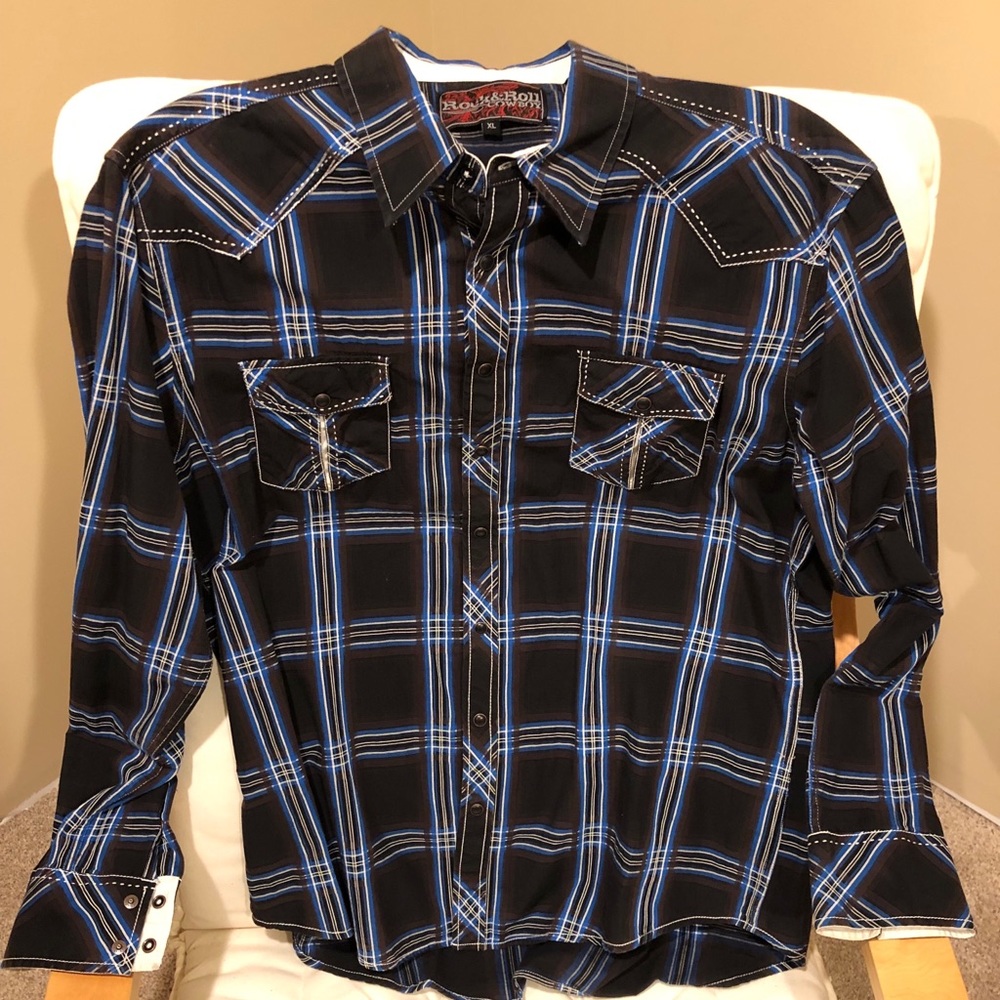 Rock &Roll Cowboy shirt XL